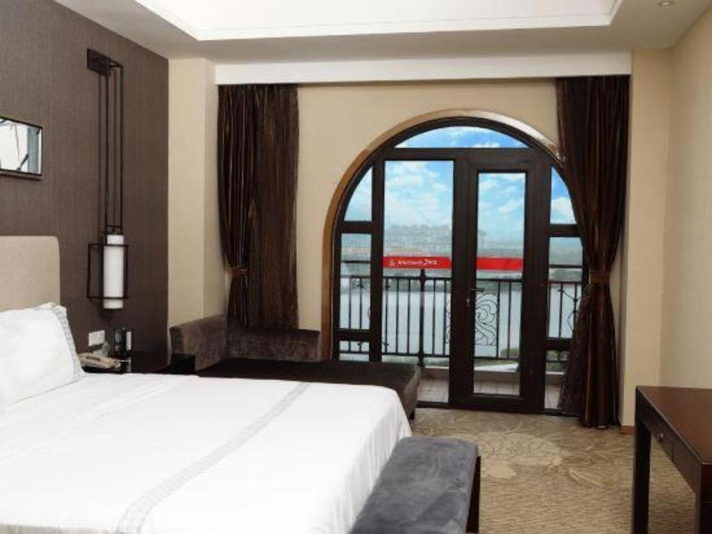 Haiyang Shenglong Jianguo Hotel Hai-yang-hsien Exteriör bild