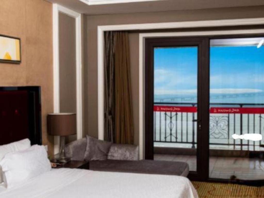 Haiyang Shenglong Jianguo Hotel Hai-yang-hsien Exteriör bild
